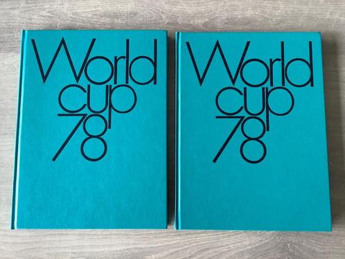 Voetbalboeken World Cup 78 ( 2 delig ), Livres, Livres de sport, Comme neuf, Sport de ballon, Enlèvement ou Envoi
