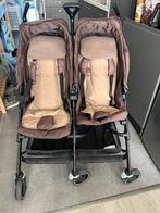 Dubbele buggy, Kinderen en Baby's, Buggy's, Ophalen, Zo goed als nieuw