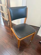 Vintage stoelen, Maison & Meubles, Chaises, Trois, Vintage, Enlèvement, Utilisé
