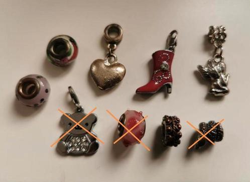 Bedels voor armband, Handtassen en Accessoires, Bedels, Zo goed als nieuw, Pandora, Met strass, Ophalen of Verzenden