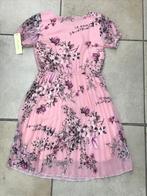 Nieuwe mooie gebloemde jurk/ kleedje wit roze, Kinderen en Baby's, Verzenden, Nieuw, Meisje, Jurk of Rok