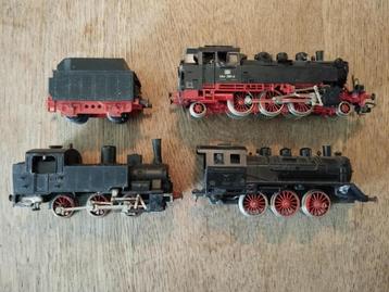 3 Fleischmann-locomotieven + tender (064389, lok 25, RR) beschikbaar voor biedingen