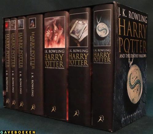 Harry Potter set Adult - J.K Rowling - Bloomsbury - 7x, Livres, Fantastique, Utilisé, Enlèvement ou Envoi