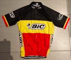 Wielertrui vintage BIC Belgisch kampioen korte mouw, Fietsen en Brommers, Ophalen, M, Heren, Bovenkleding