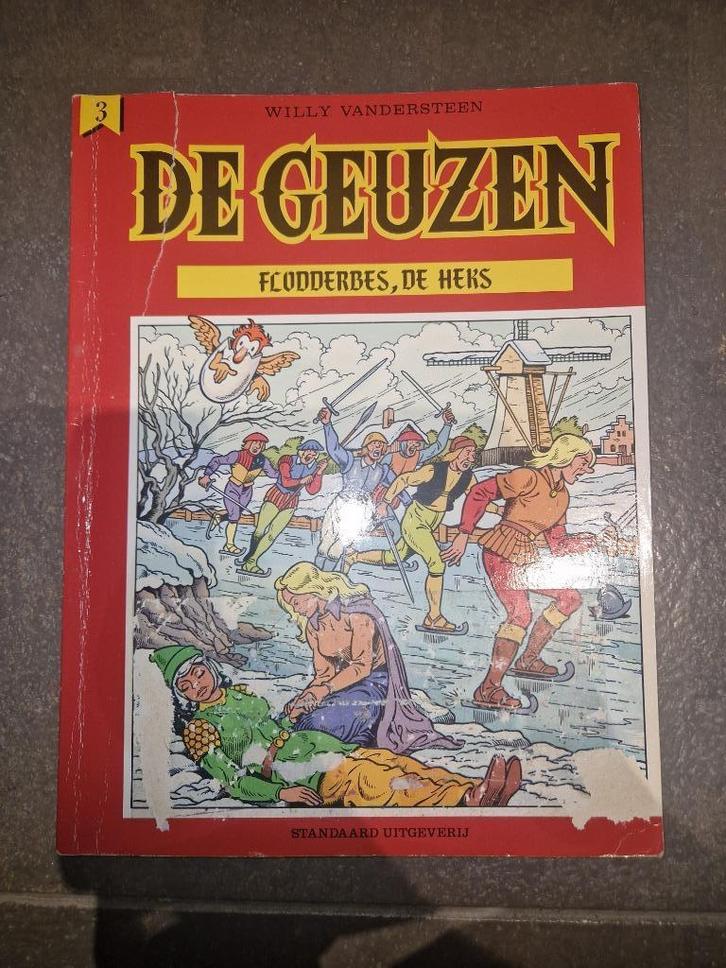de geuzen strip 1ste druk (nr 3 flodderbes), Boeken, Stripverhalen, Gelezen, Eén stripboek, Ophalen of Verzenden