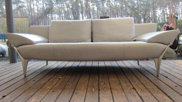 "Rolf Benz" lederen design bank type 1600. Zeer mooie staat! beschikbaar voor biedingen