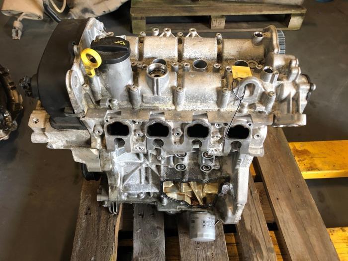 Motor van een Volkswagen Golf, Auto-onderdelen, Motor en Toebehoren, Volkswagen, Gebruikt, 3 maanden garantie, Ophalen of Verzenden