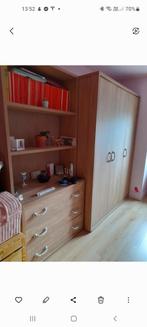 Volledige jeugdslaapkamer (1 pers), Huis en Inrichting, Slaapkamer | Complete slaapkamers, Ophalen, Gebruikt, Eenpersoons, Modern