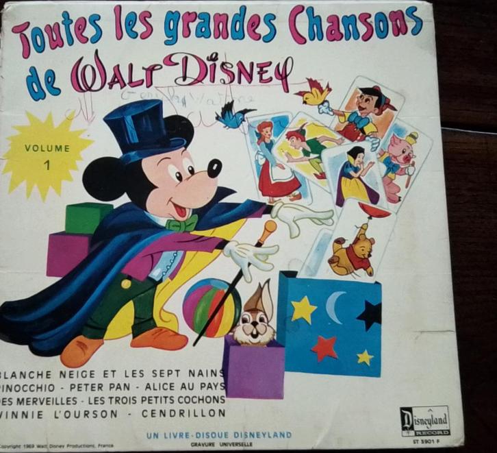 Disques pour enfants Samsong de Nencioli & Rondes & Disney, Cd's en Dvd's, Vinyl | Kinderen en Jeugd, Gebruikt, Muziek, Ophalen of Verzenden