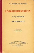 (b87) Logarithmentafels, 1946, Livres, Envoi, Utilisé