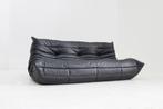Vintage Togo Ligne Roset 3 zits sofa zwart leer 2015, Ophalen
