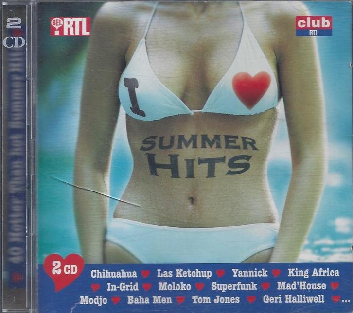 I LOVE SUMMER HITS (2 Compilatie CD’s), CD & DVD, CD | Compilations, Utilisé, Latino et Salsa, Coffret, Enlèvement ou Envoi