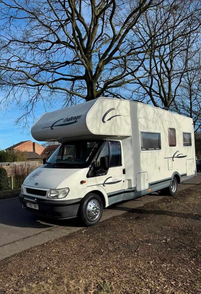 Ford Transit Camper – 2004 | Perfecte staat | 120.000 km, Caravanes & Camping, Camping-cars, Particulier, jusqu'à 4, Semi-intégral