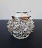 Art Deco suikerpot verzilverd deksel met klontjesgrijper, Antiek en Kunst, Ophalen of Verzenden