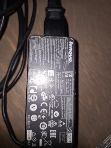 Lader laptop Lenovo, Computers en Software, Laptop-opladers, Ophalen, Gebruikt