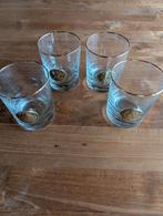 Glazen met gouden rand en embleem, Antiek en Kunst, Ophalen