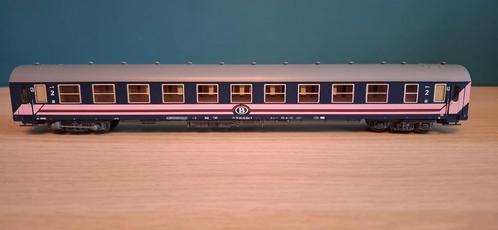 HO-SNCB NMBS Slaapwagen I5 Bc blauw LSM 12006.1, Hobby en Vrije tijd, Modeltreinen | H0, Zo goed als nieuw, Wagon, Gelijkstroom of Wisselstroom