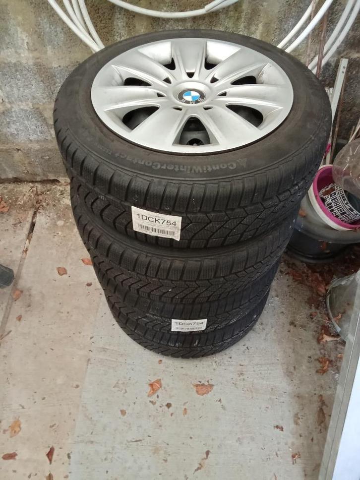 Winterbanden Continental op velg nieuw‼️, Auto-onderdelen, Banden en Velgen, Banden en Velgen, Winterbanden, Ophalen