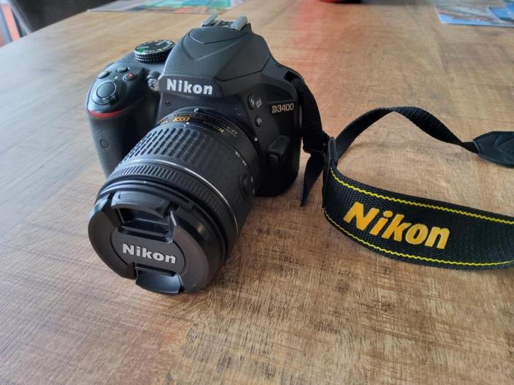 Nikon D3400, Audio, Tv en Foto, Fotocamera's Digitaal, Zo goed als nieuw, Nikon, Ophalen