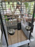 Grote Papegaaien Kooi, Dieren en Toebehoren, Ophalen, Zo goed als nieuw, Aluminium, Vogelkooi