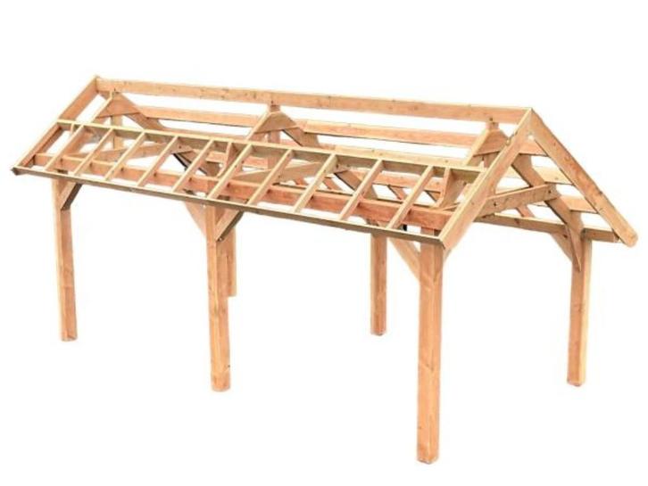 Kapschuur in Douglas - overkapping, paardenstal, carport,..., Tuin en Terras, Overkappingen, Nieuw, Carport, Ophalen