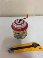 Blikken speelgoed muziekdoos western germany, Ophalen of Verzenden, Zo goed als nieuw