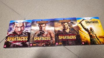 Spartacus 4 seizoenen Blu-ray beschikbaar voor biedingen