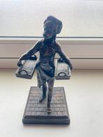 Bronzen bakkersdame, Ophalen of Verzenden, Brons