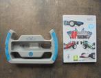 GP Classic Racing + Nordic Racing Wheel voor Wii (ziefoto's), Games en Spelcomputers, Gebruikt, 1 speler, Racen en Vliegen, Ophalen of Verzenden