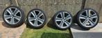 4 Jantes VW 215/40R17 Avec 4 bon pneus ORIGINAUX VW, Ophalen, 17 inch, Band(en), Zomerbanden