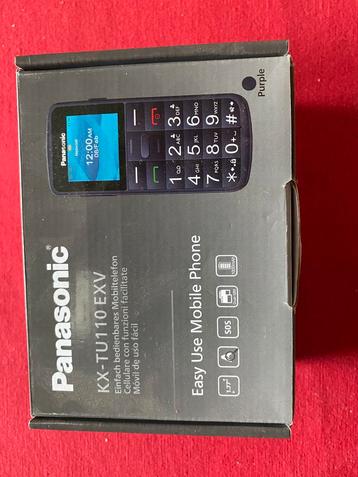 Téléphone portable Panasonic KX-TU110, Enlèvement, Violet