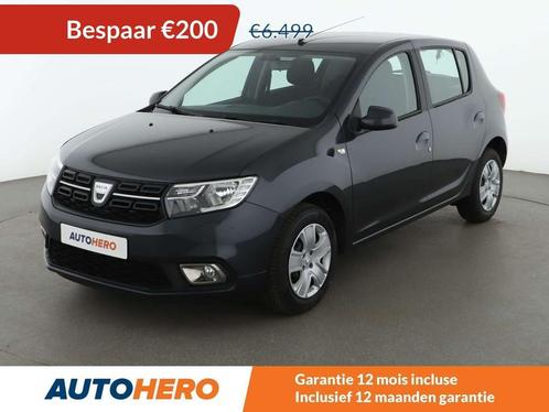 Dacia Sandero 1.0 Laureate (bj 2017), Auto's, Dacia, Te koop, Sandero, ABS, Airbags, Airconditioning, Bluetooth, Boordcomputer