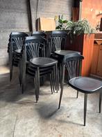 Zeer mooie Cafe stoelen nieuwstaat 20 Stuks !, Huis en Inrichting, Ophalen, Zo goed als nieuw, Metaal
