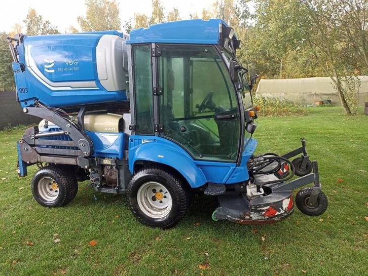 Zitmaaier Vandy Jan 2105 met kentekenbewijs!!!, Tuin en Terras, Zitmaaiers, Gebruikt, 120 cm of meer, Elektrische starter, Opvangbak