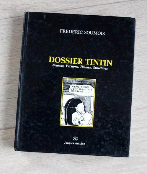 Zeldzaam! Rare! Dossier Tintin Frederic Soumois 1987 Hergé, Collections, Personnages de BD, Comme neuf, Tintin, Enlèvement ou Envoi