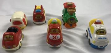 Vtech Toet Toet auto's 5 stuks auto trein verzameling set beschikbaar voor biedingen