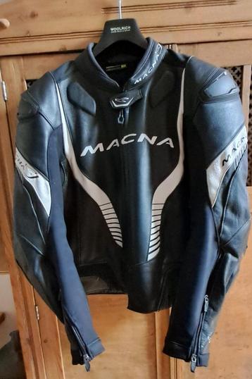 Top lederen motovest maat 54 ( als nieuw! ) beschikbaar voor biedingen