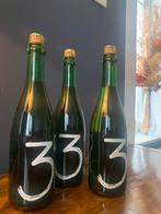 3F 3 bouteilles. Vieille gueuze. 2017/2018, Collections, Marques de bière, Comme neuf, Enlèvement ou Envoi
