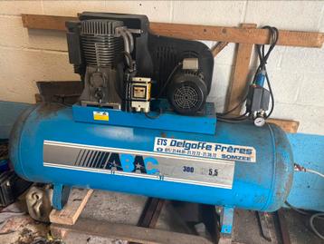 Compresseur 300l ABAC, 100 litres ou plus, Enlèvement, Moins de 6 bars, 800 litres/min ou plus