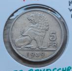 5 Francs 1939 Vl./Fr. ZONDER randschrift !! Zeer zeldzaam !!, Postzegels en Munten, Ophalen of Verzenden, Overig, Losse munt