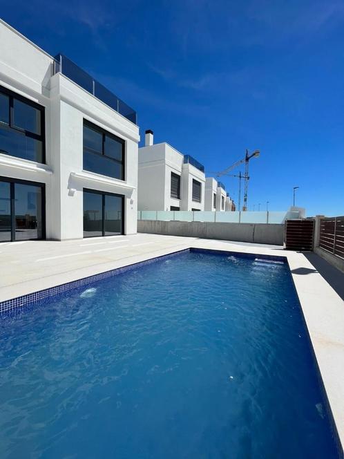 Prachtige nieuwe luxe villa met uitzicht op zee in ALICANTE, Immo, Buitenland, Spanje, Woonhuis, Overige