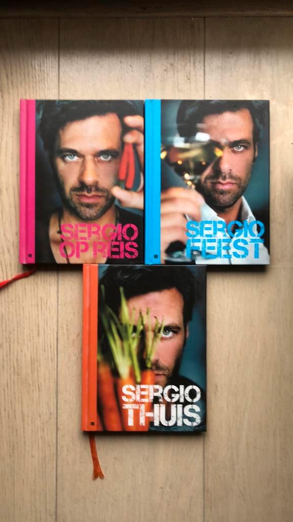 Sergio Herman 3 kookboeken., Boeken, Kookboeken, Zo goed als nieuw, Ophalen