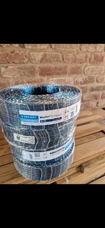 Murfor e-70 outdoor bekaert 5 volle rollen beschikbaar voor biedingen