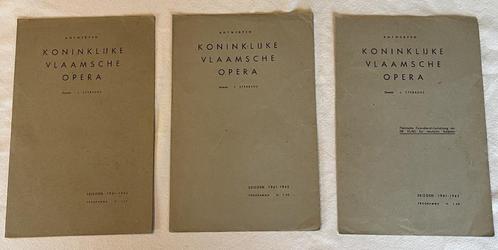 Collaboratie Vlaams Koninklijke Vlaamse opera 1941 1942, Verzamelen, Militaria | Tweede Wereldoorlog, Overige soorten, Boek of Tijdschrift
