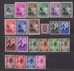 België 1937 compleet jaar, Verzenden, Postfris, Spoor van plakker