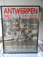 poster Antwerpen 1993, Verzamelen, Posters, Zo goed als nieuw, Rechthoekig Staand, Ophalen, Overige onderwerpen