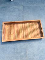Dienblad in teak, Huis en Inrichting, Woonaccessoires | Dienbladen, Ophalen
