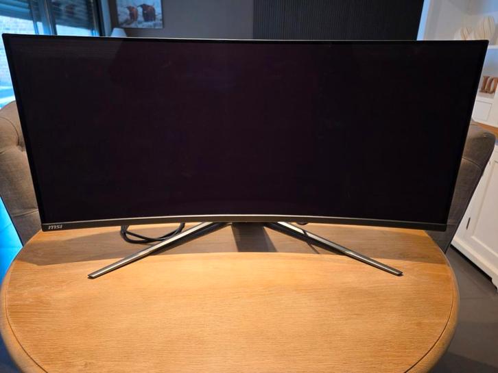 MSI Monitor QD-OLED 175hz curved 34inch, Computers en Software, Monitoren, Ophalen