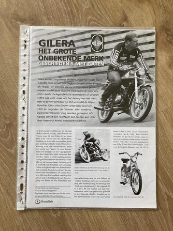 Dossier unique contenant de la documentation Gilera cyclomot, Vélos & Vélomoteurs, Modes d'emploi & Notices d'utilisation, Envoi
