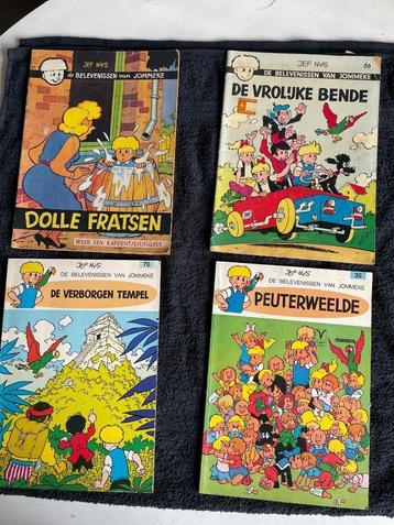 Strips van Jommeke 4 stuks, Plusieurs BD, Enlèvement, Utilisé, Jef Nys